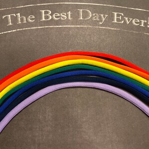 Rainbow Color Elastic Cord for Masks
