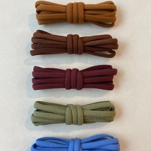 Autumn Color Elastic Cord/ Ready to ship from the USA/ Non irritating ear loop