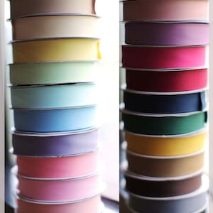 Premium Double Faced Matt Satin Ribbon