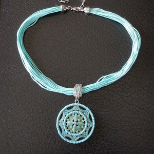 Turquoise Color Costume Necklace