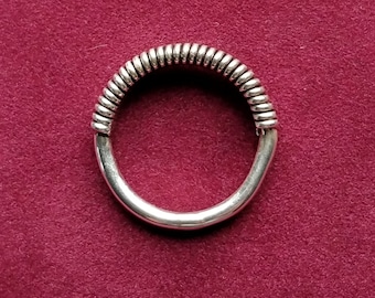 Silver Wire-wrapped Ring