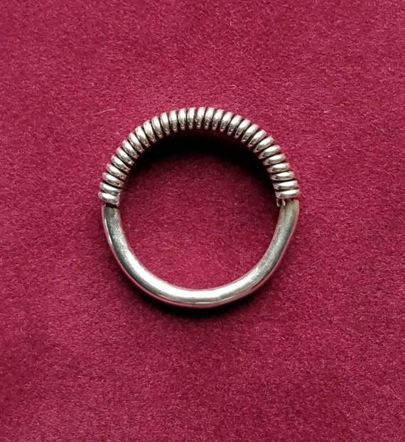 Silver Wire-wrapped Ring