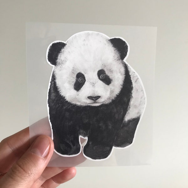 Bügelbild Panda Love