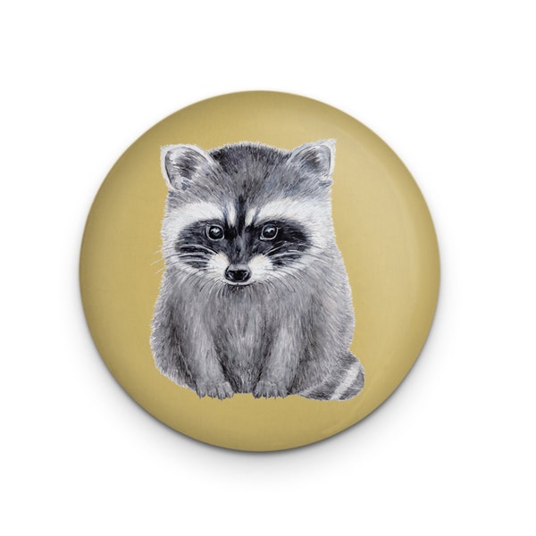 Dekomagnet Racoon