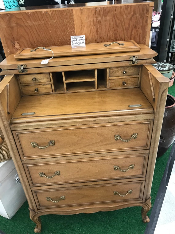 Drexel Heritage Desk Dresser Etsy