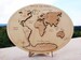 Wooden map of the world puzzle. Wooden World map puzzle. Montessori toys. Educational toy, decor, housewarming gift. Baby learning toy 