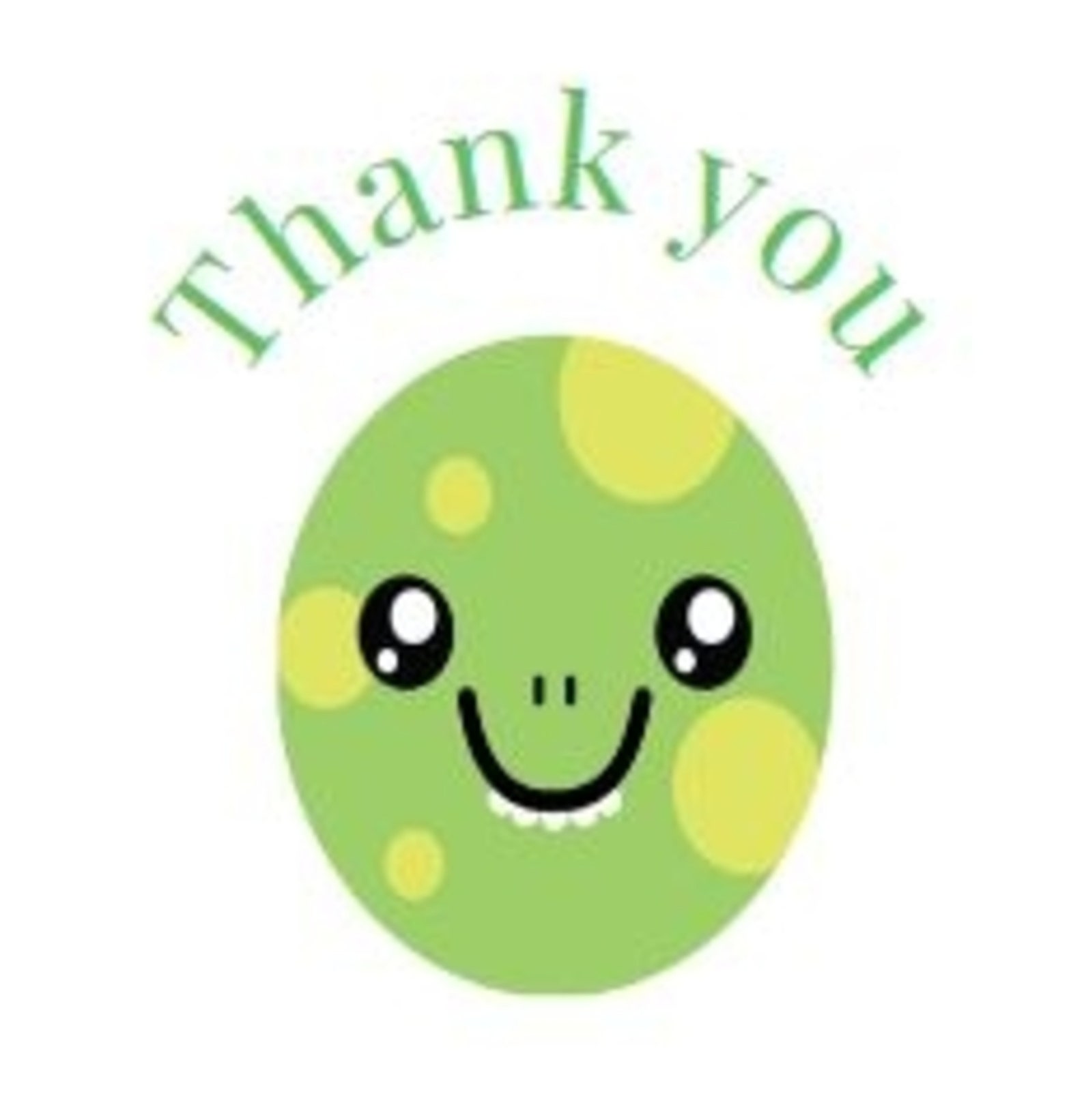Thank You Happy Face Day Care Stickers Baking Labels Cookie Etsy