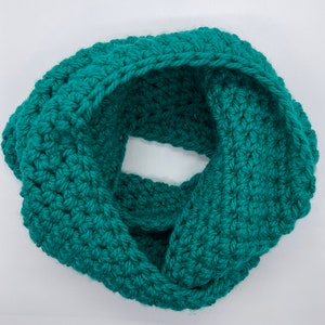 Emerald Green Infinity Scarf