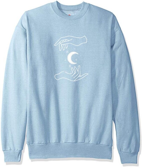crescent moon sweater