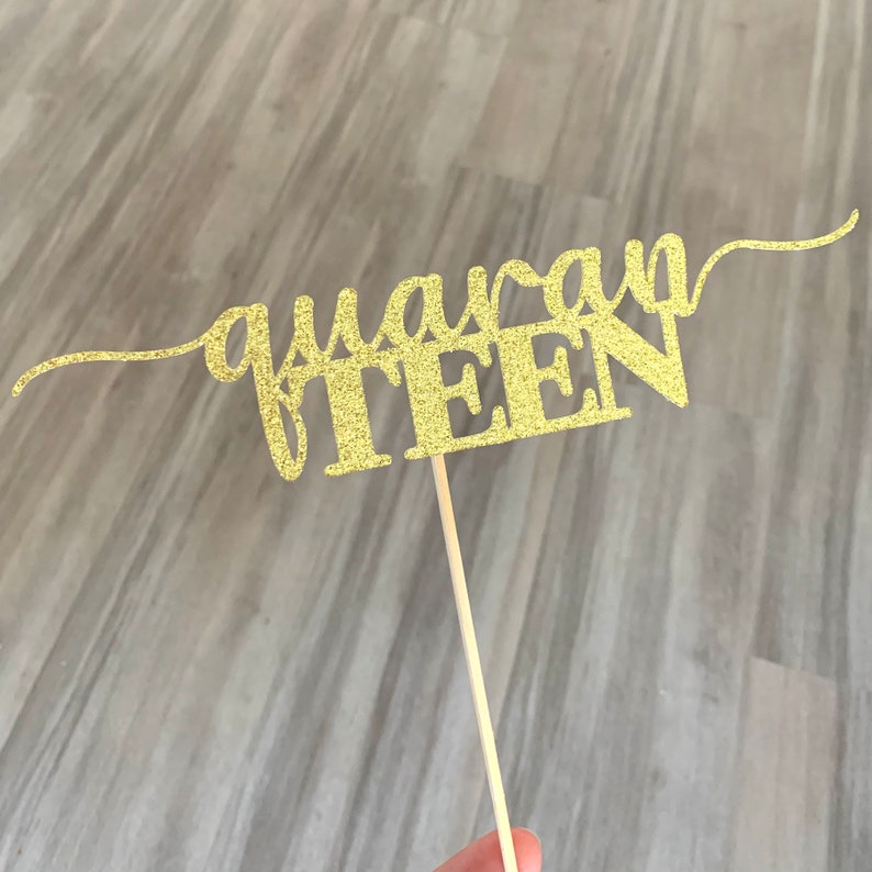 QuaranTeen Cake Topper Teenager Gifts Teenager Birthday Toppers Quarantine Birthday Topper Quarantine Party 13th Birthday Ideas