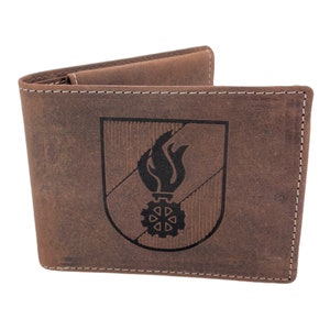 Geschenk Feuerwehrmann | Personalisierbarer Geldbeutel | Österreichische Feuerwehr | Perfektes Geschenk Feuerwehrleute | Geldtasche