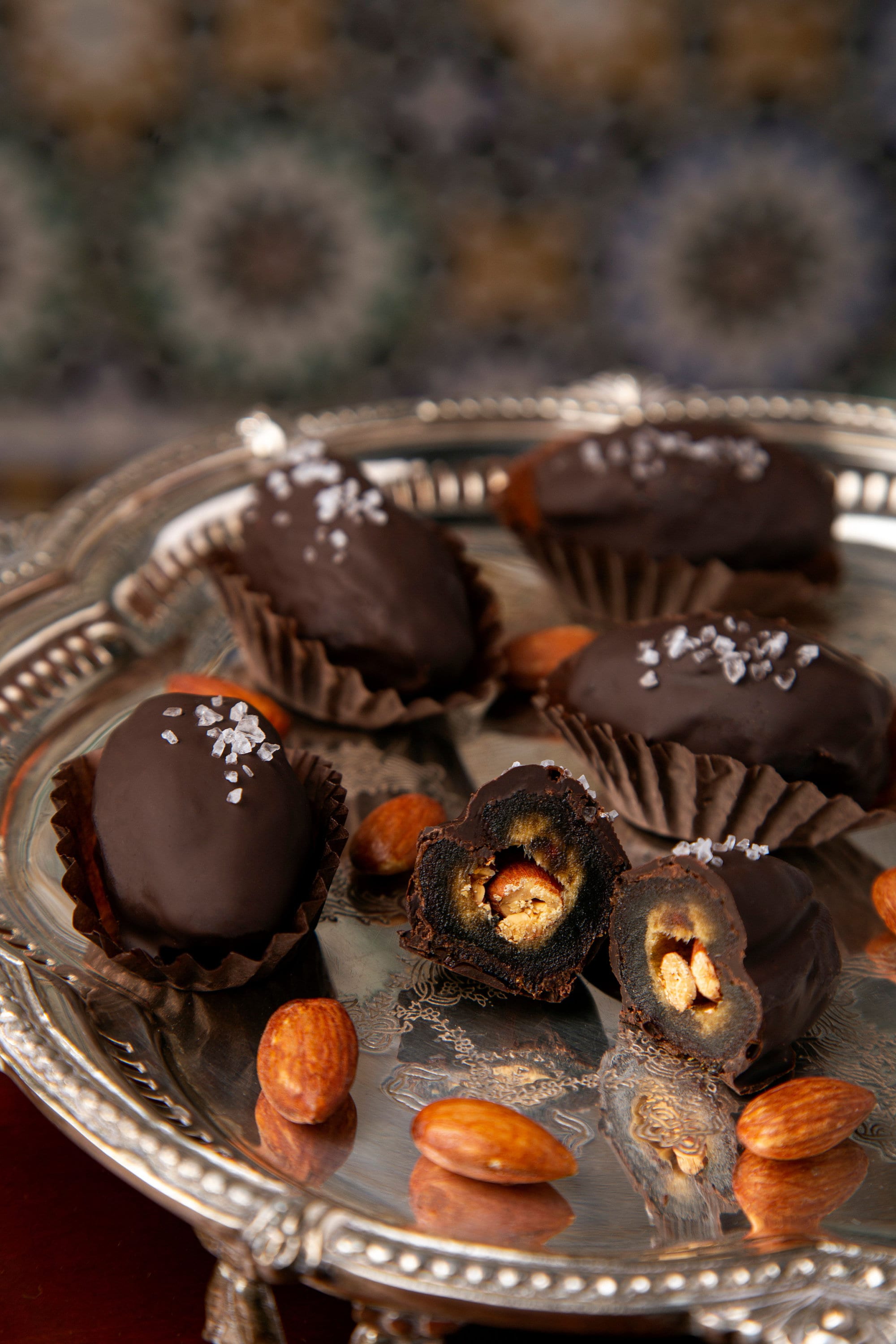 Medjool Stuffed Gourmet Dates Almond Stuffed chocolate Etsy