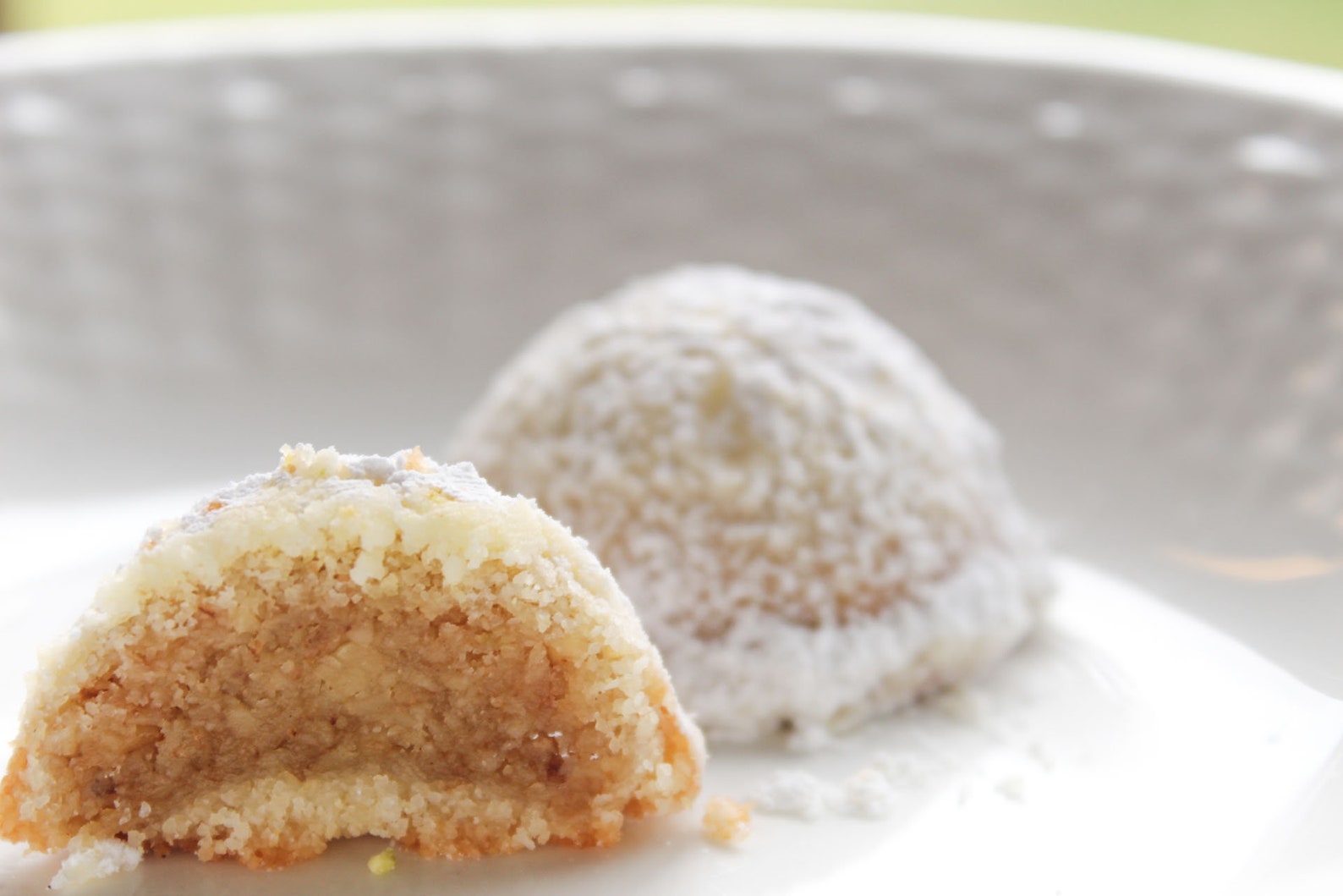 Walnut Maamoul Walnut Filled Cookies Semolina Walnut Etsy