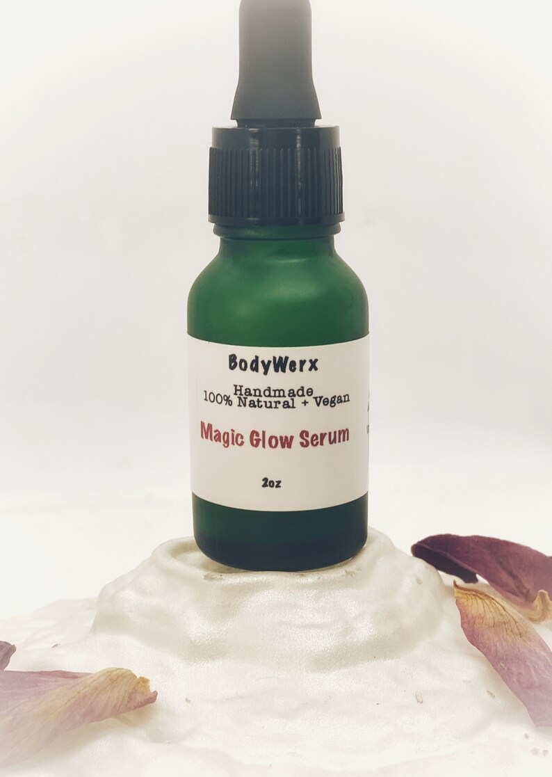 Magic Glow Serum Glowing Face Oil Face Elixir Organic Etsy