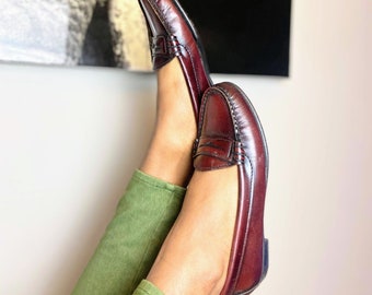 dexter penny loafers womens