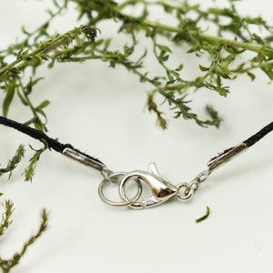 Collar de hojas de otoño, collar de hojas de otoño, collar de arcilla polimérica, gargantilla de hojas, colgante de hojas de otoño, collar de plantas, joyería de hojas de arcilla polimérica imagen 9