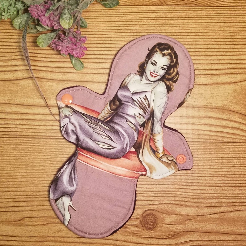 10 inch heavy cloth menstrual pad