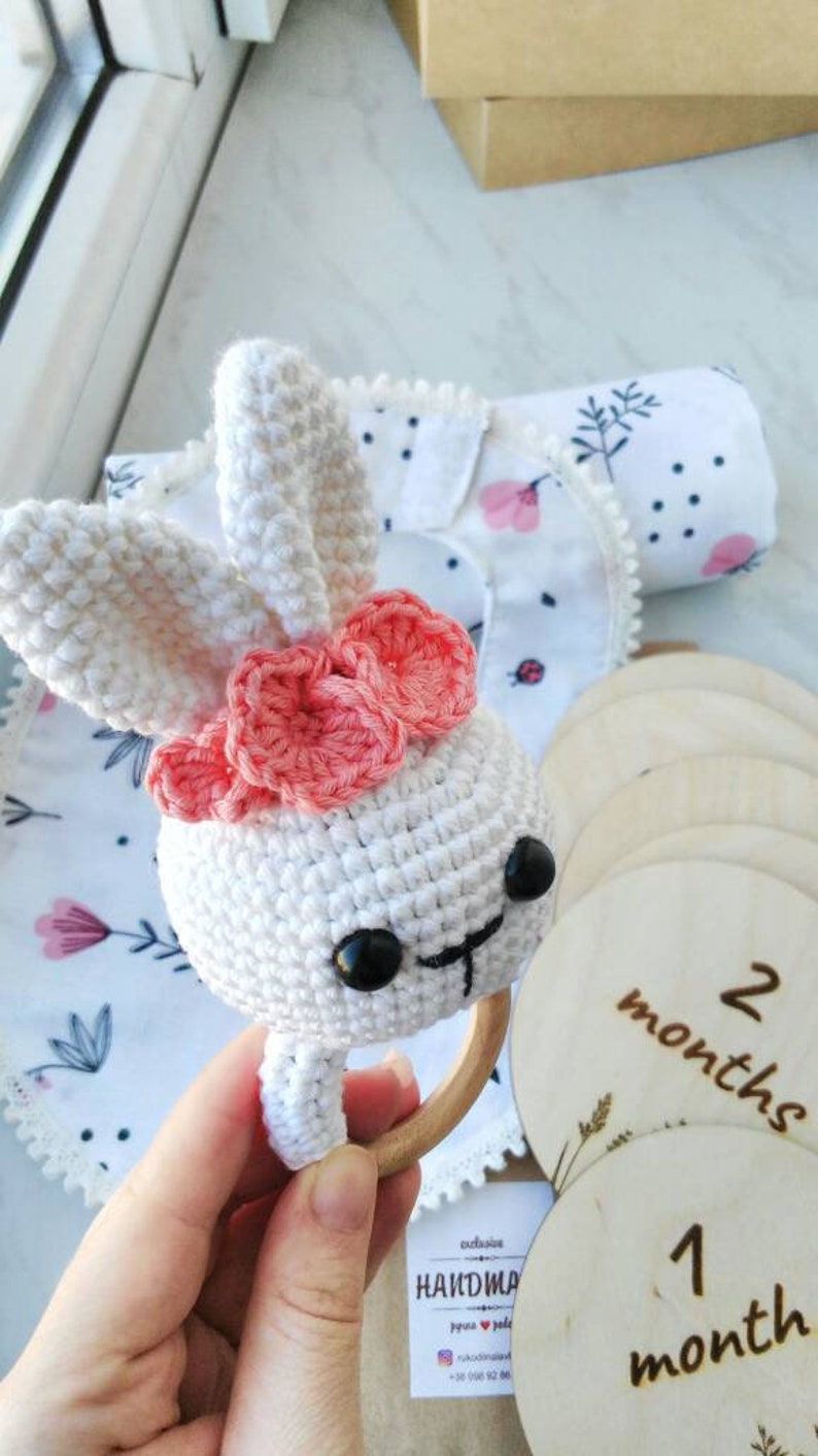 Baby girl gift basket for mom to be Baby girl announcement gift box