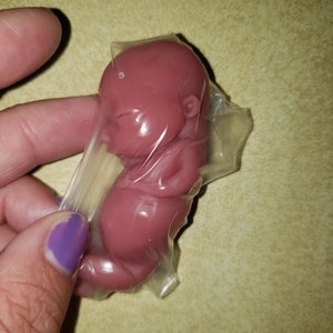 silicone baby fetus memorial baby fetus inside WOMB image 5