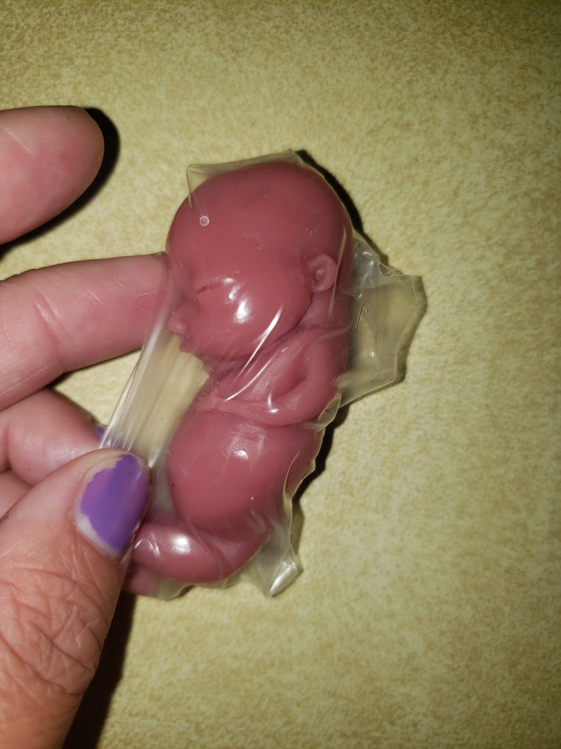 silicone baby fetus memorial baby fetus inside WOMB image 5