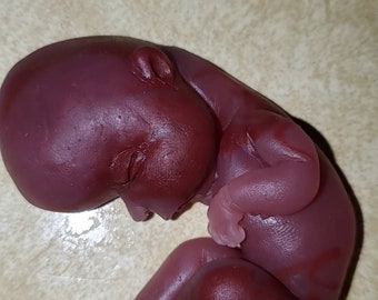 18 week gestational silicone fetus memorial baby