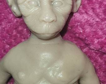 Full Body Silicone baby Monkey Jack 15" macaque