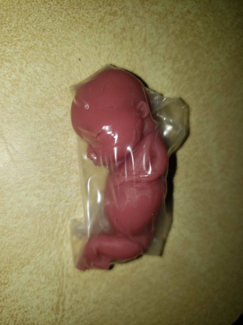 silicone baby fetus memorial baby fetus inside WOMB image 6