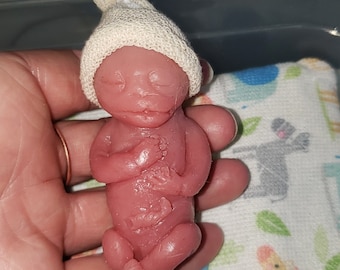 Full body 15 week memorial fetus silicone baby