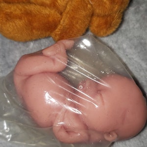 silicone baby fetus memorial baby fetus inside WOMB image 10