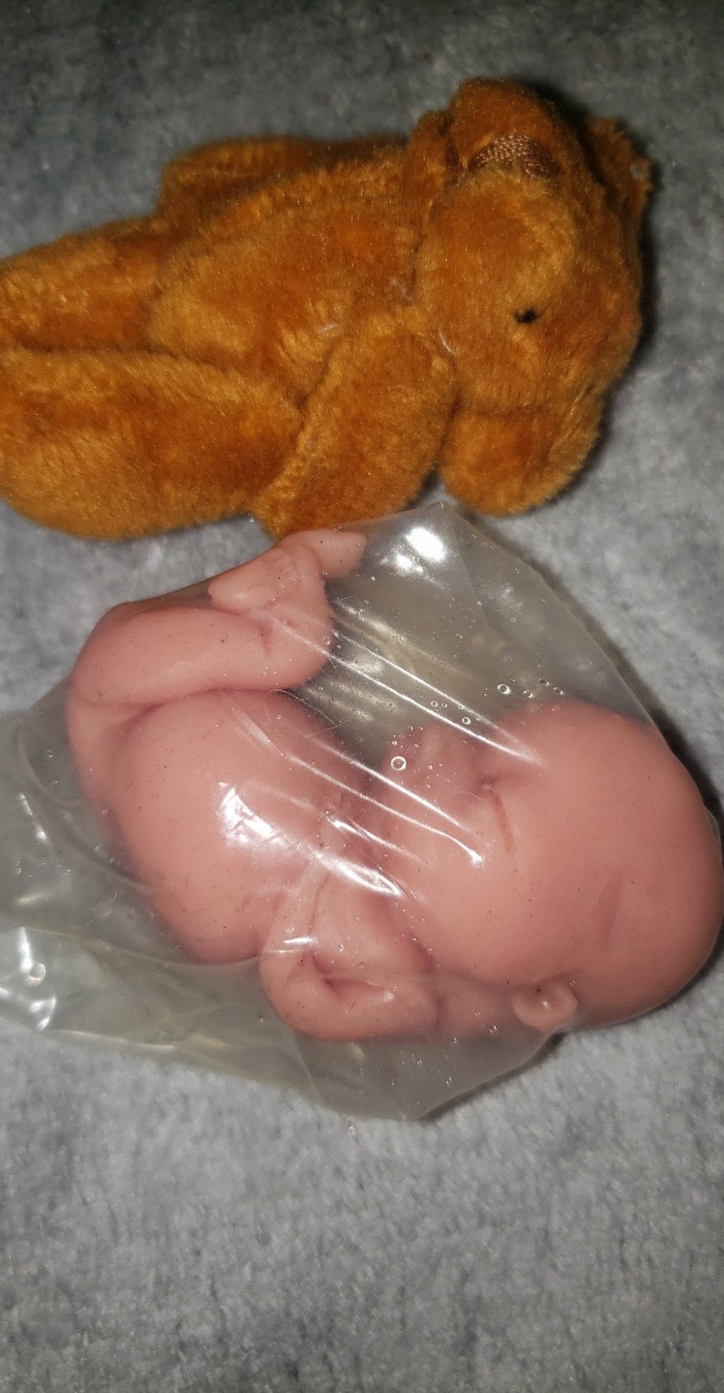 silicone baby fetus memorial baby fetus inside WOMB image 10