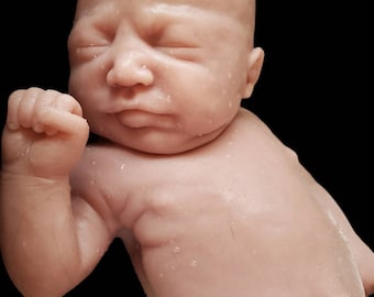 Full body silicone baby 19&quot; Eli chunky newborn