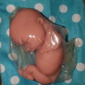 silicone baby fetus memorial baby fetus inside WOMB image 9