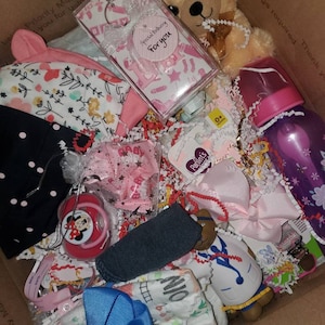 Lalka Baby Niespodzianka BABY pudełko otwierane 27 elementów dla Reborn silikonowe dziecko
