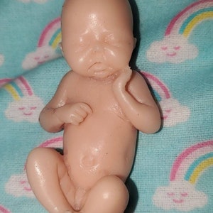 Full body silicone baby 3.5" mini