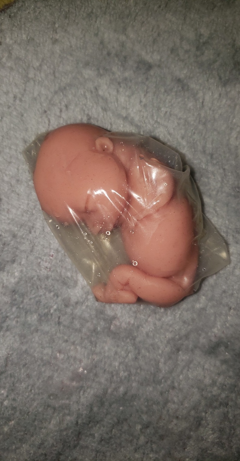 silicone baby fetus memorial baby fetus inside WOMB image 8