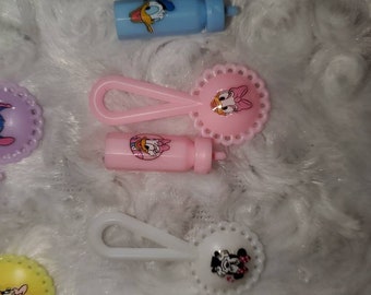 Miniature bottle and rattle for micro preemie silicone babies or reborn baby
