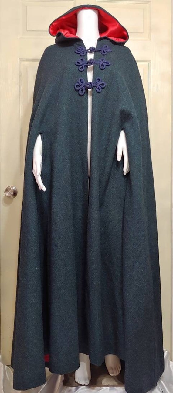 Vtg Wool Cloak