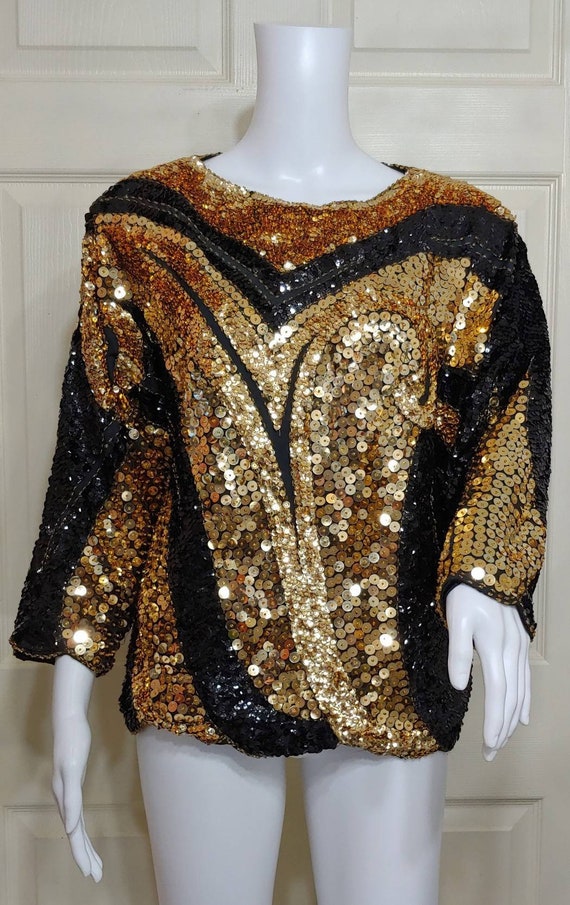 Beaded Disco Top