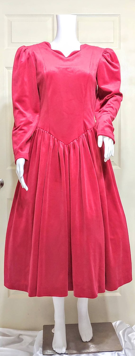 Vtg Vicky Vaughn Dress
