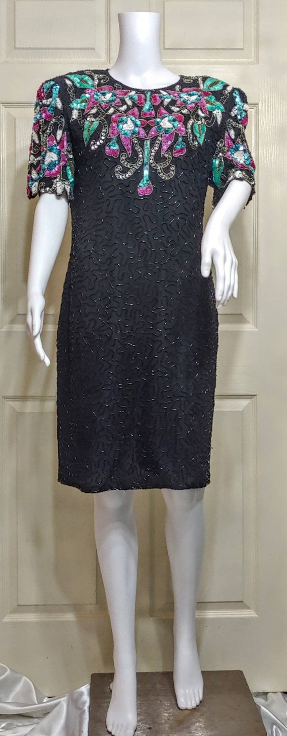 Vtg Laurence Kazar Dress