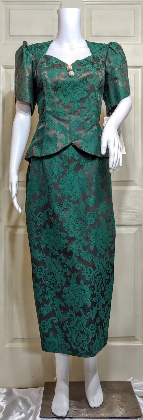 Vtg Jessica McClintock Bridal Dress