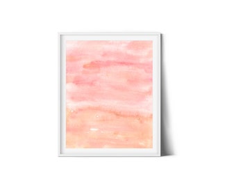 Abstract Art Print, Printable Wall Art, Printable Abstract Art, Digital Download Art, Printable Watercolor, Watercolor Printable, Minimalist