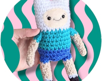 Amigurumi Finn Crochet Plushie