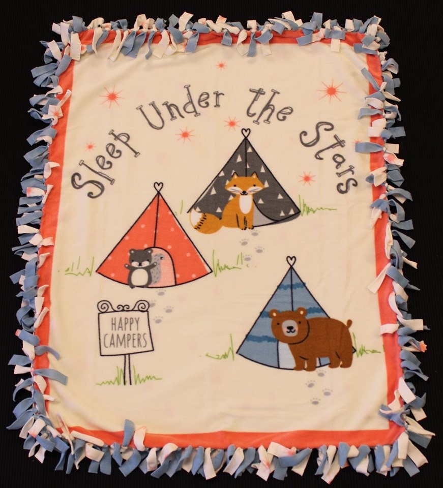 Sleep Under the Stars Tie Blanket Etsy