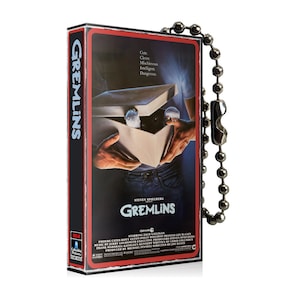 Gremlins VHS Keychain - 80s Cult Classic