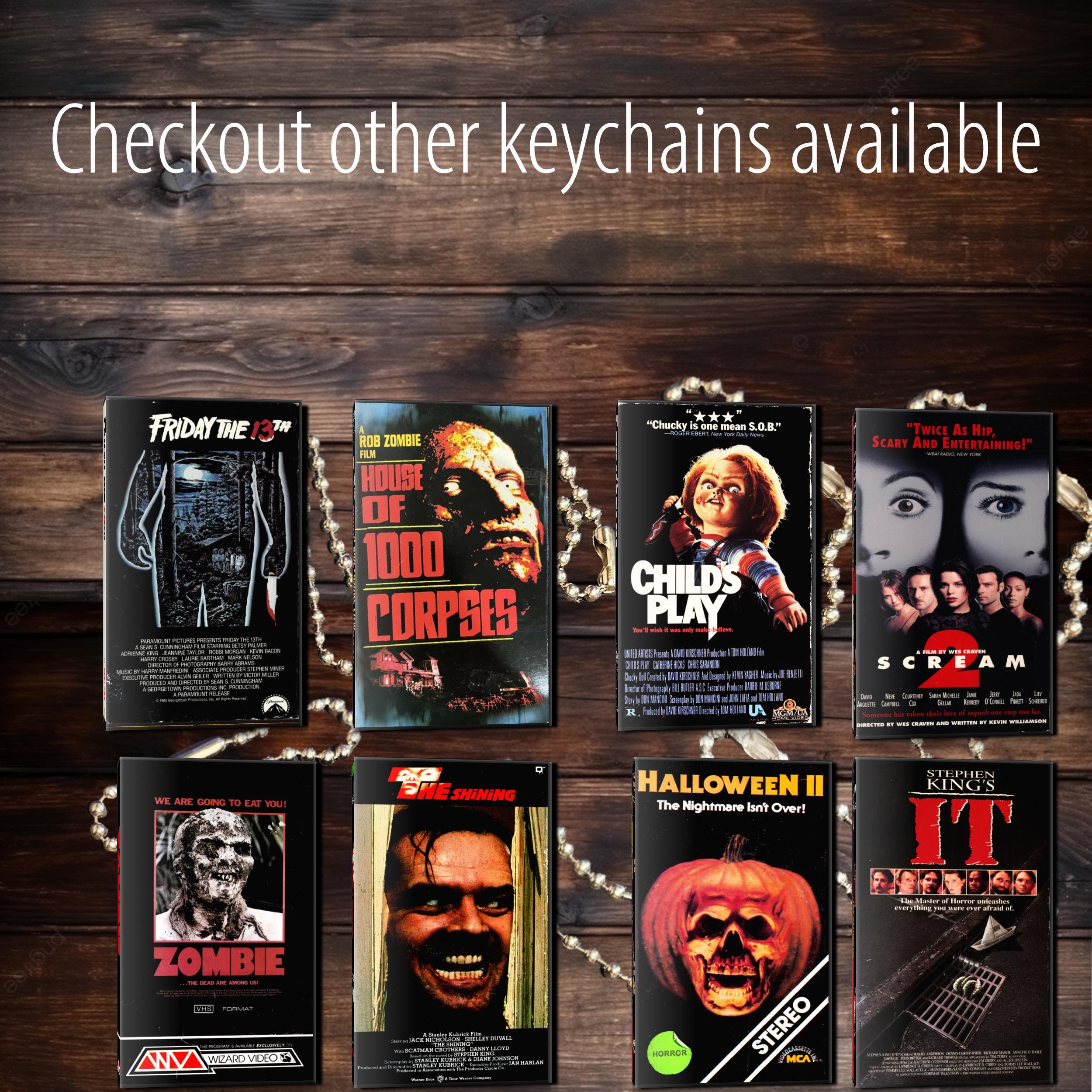 Killer Klowns From Outer Space 80s VHS Keychain Horror - Etsy