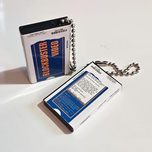 Blockbuster Video Rental VHS Keychains Classic Horror Comedy Collection ...