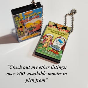 Transformers The Movie VHS Keychain image 4