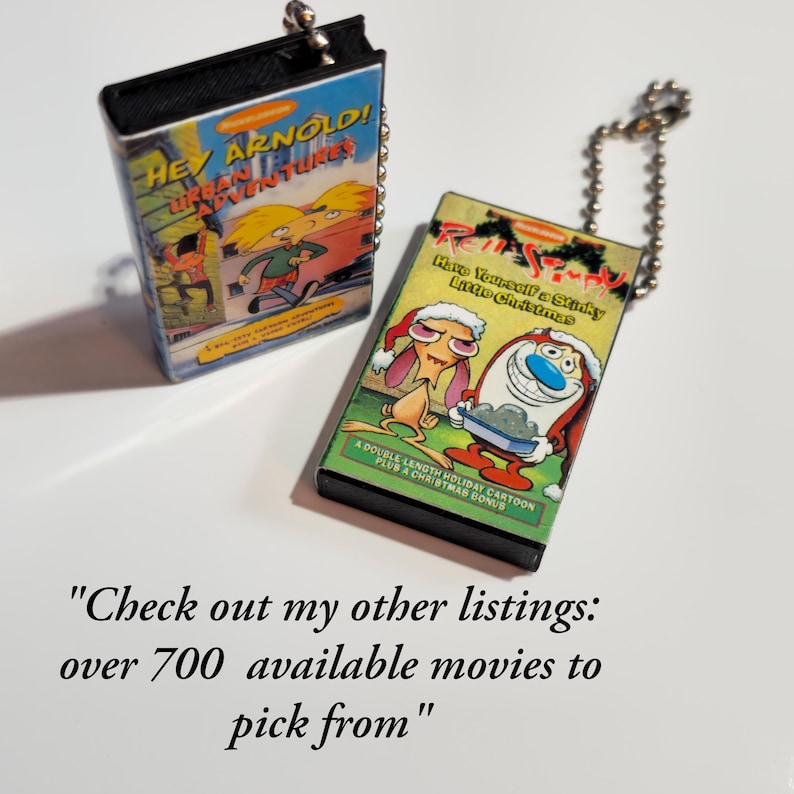 Transformers The Movie VHS Keychain image 4