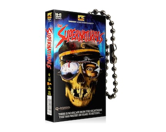 The Supernaturals Horror VHS Keychain